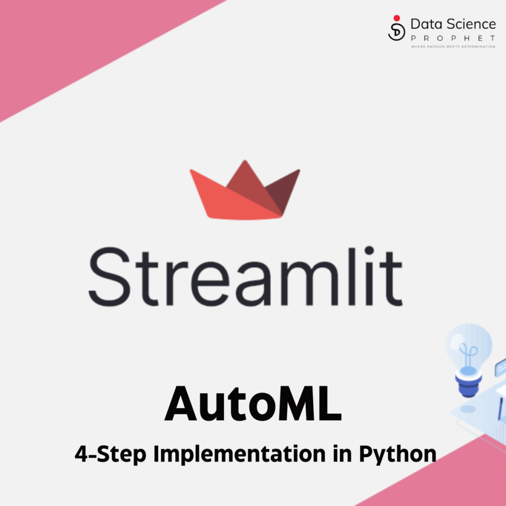 AutoML with Streamlit in Python